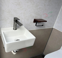 Toilette à structure en acier mobile portable WC de luxe extérieur Toilettes de camping