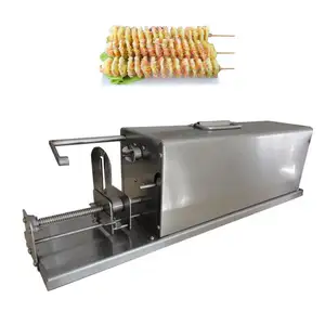 Twist potato spiral cutter peel and spiralize potato machine tornado potato cutter machine in vendita