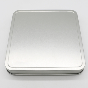 Bán Buôn Giá Vuông <span class=keywords><strong>Tin</strong></span> Có Thể <span class=keywords><strong>Tin</strong></span> Hộp Kim Loại Tùy Chỉnh Kẹo Cookie Có Thể Tái Chế Container Sô Cô La Bánh Hộp Lon Với Nắp Quà Tặng - Product Image 2