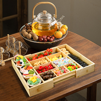 2025 nouveau Design extensible bambou rotin cuisine couverts rangement tiroir organisateur pour la cuisine à domicile