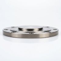 Flens Buta Ringan Berkekuatan Tinggi CNC Tempa Titanium Gr2 Tahan Tekanan Tinggi, Pesanan Khusus Langsung dari Pabrik untuk Industri