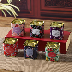 Caja de Almacenamiento Decorativa de Metal, Hermética, para Conservación de Té, Uso en Hogar y Oficina, Marca Mystic Arts - Product Image 4