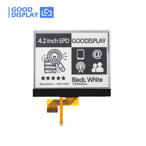 GDEY042T81-FL02 Módulo de Pantalla de Papel Electrónico de 4.2 Pulgadas con Luz Frontal, Actualización Rápida, Alta Claridad, Pantalla de Tinta Electrónica SPI con Retroiluminación Integrada - Product Image 1