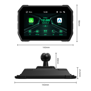 Écran de navigation GPS WiFi Keykeer 5 pouces avec Carplay, adaptateur portable <span class=keywords><strong>Android</strong></span> <span class=keywords><strong>Auto</strong></span>/Moto, prix bas, vente chaude - Product Image 6