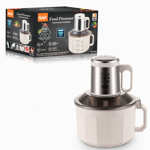 Family Size Electric Meat Mincer 500W Food Processor <b>Vegetable</b> <b>Chopper</b> with 360 Degree No Dead Angle Blades - Product Image 2