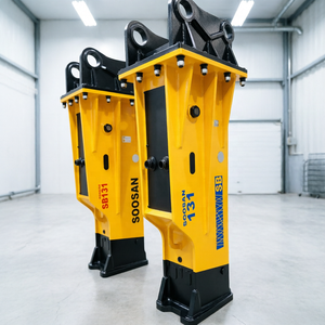 For SB131 Box Type Hydraulic Rock Breaker Hammer Excavator Attachment Construction Equipment for 30-45 Ton Excavators 1 Year - Product Image 1