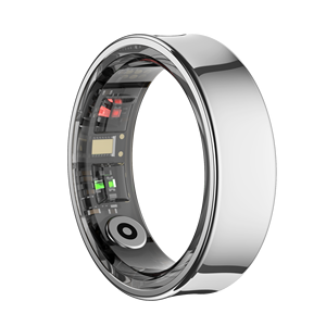 Anillo Inteligente R09 con Monitor de Frecuencia Cardíaca y Oxígeno en Sangre, Resistente al Agua 5ATM, de Acero, con Seguimiento del Sueño y Control de Temperatura por Aplicación - Product Image 2