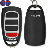 Control Remoto Universal de Radiofrecuencia FUYUN FY-TXJSC-08B de 4 Botones, Patrón ABS para Puerta de Garaje/Portón, Alcance de 30m, Llave de Repuesto