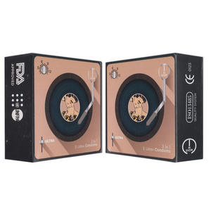 Mdior Super-Gleitgel-Beschichtete Anpassbare Kondome Verpackung 3 Großhandels-Einheiten - Product Image 3