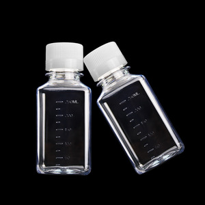 พลาสติกใสที่ว่างเปล่าสี่เหลี่ยมหมันสแควร์250มิลลิลิตร Petg ขวด - Product Image 2