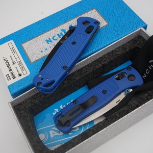 Cuchillas BUGOUT 533 Personalizadas OEM de Grado Industrial S30V con Punta de Gota para Cuchillos de Bolsillo Tácticos de Campamento TREDKNIX MINI BM 533 ODM - Product Image 4