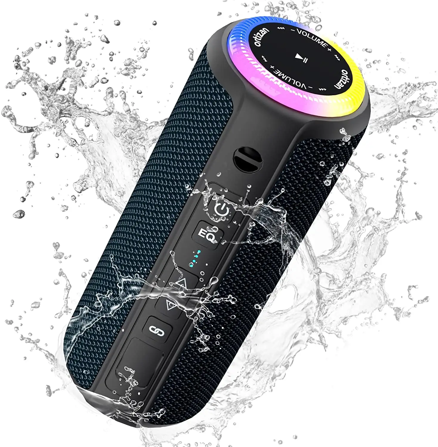Wasserdichter Heim verstärker Super Speaker Fernbedienung Tragbarer Audio-Player mit Gurt Custom Boombox