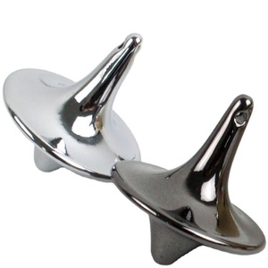 Toupie en métal brillant de précision, style vintage, en alliage de zinc, avec rotation précise et éléments en plastique, excellente idée cadeau - Product Image 5