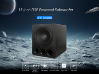 Altavoces de Subgraves Activos Tonewinner SW-D6000 de 15 Pulgadas, Altavoces de Reflejo de Bajos, Altavoces de Supergraves para el Hogar
