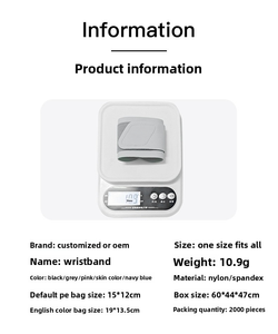 Attelle de poignet en nylon et élasthanne pour hommes et femmes, idéale pour le badminton, le basketball, le fitness et la protection des tendons et des <span class=keywords><strong>gaine</strong></span> tendineuses - Product Image 6