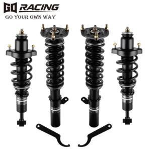 Ammortizzatori GO Racing Compatibili con <span class=keywords><strong>Mitsubishi</strong></span> <span class=keywords><strong>Lancer</strong></span> & Ralliart CY2A/CZ4A <span class=keywords><strong>2008</strong></span>-2016, Kit di Abbassamento Regolabile in Altezza - Product Image 1