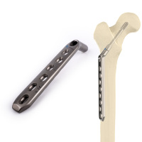 Plaque DHS Canwell 135 degrés, Plaque de barillet DHS, Vis de hanches dynamique DHS, Vis de lag DHS DCS, Plaque pour fracture proximale du fémur