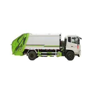 Factory Direct Sale Dongfeng 14 M3 10 Ton 4x2 Waste Collector Refuse Compressor Vehicle Garbage Compactor Truck Right Hand Drive