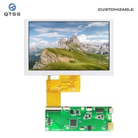 QTSS 5 pouces IPS TFT RGB Interface 800*480 Transflectif écran tactile panneau affichage LCD Module 5"