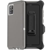 Paket Asli Bek Tahan Guncangan Ponsel Tas & Kasus untuk Samsung A51 A52 A20 A32 Defender Ponsel Kasus dengan logo