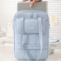 Sac de rangement pour ordinateur portable à bandoulière, élégant, pour ordinateur portable 15 pouces, sac de protection pour ordinateur