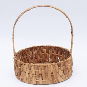 Cesta Rectangular de Bambú Tejido con Asa de Bambú Sintético - Ideal para Regalos, Productos Secos y Frutas Ligeras, Ecológica, de Vietnam - Product Image 5