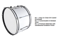 Large Size Percussion Snare Drum Factory Wholesale High Value for Stage Performance