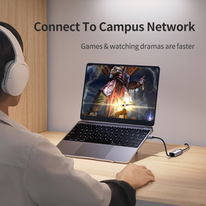 Jasoz Gigabit Mạng <span class=keywords><strong>Hub</strong></span> chuyển đổi <span class=keywords><strong>USB</strong></span> 3.0 để RJ45 LAN Ethernet Adapter Cáp 1000Mbps bên ngoài có dây cho máy tính xách tay - Product Image 3