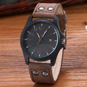 WJ-4612 nóng bán được thực hiện tại Trung Quốc phong cách thạch anh với lịch của nam giới Giới giới tính đồng hồ mới nhất - Product Image 2