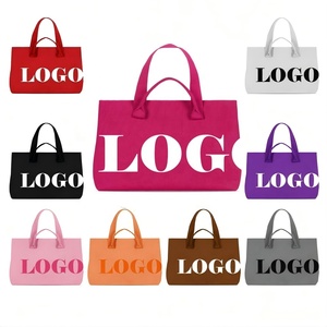 Borsa Tote in Maglia Ecologica Personalizzabile di Grande Capacità per Donne, Ideale per Shopping, Regali e Viaggi, Riutilizzabile con Logo Personalizzato - Product Image 1