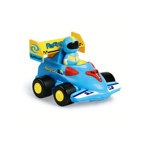 GHD TOYS Voiture de course électrique télécommandée bleue pour enfants, 2 canaux, échelle 1:32, prête à l'emploi intérieur/extérieur, portée de contrôle 10M - Product Image 6