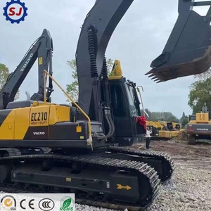 Excavadora de cadenas Volvo EC210 EC240 EC480 usada con certificación CE, maquinaria de movimiento de tierras económica, equipo de construcción en oferta - Product Image 3