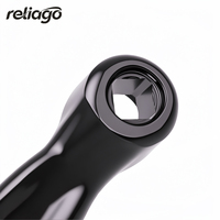 Pédalier de vélo Reliago 42T avec bras de manivelle 152 mm en fer forgé à froid, axe carré, composant pour vélo électrique