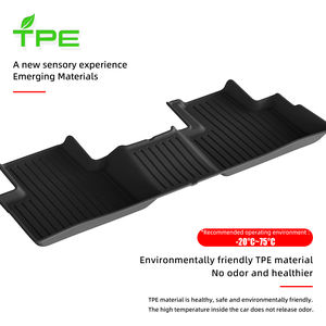 Высококачественный водонепроницаемый автомобильный коврик 3D TPE напольные вкладыши пылезащитный автомобильный коврик для <span class=keywords><strong>Mitsubishi</strong></span> <span class=keywords><strong>Outlander</strong></span> 2023-2024 5 мест RHD - Product Image 4