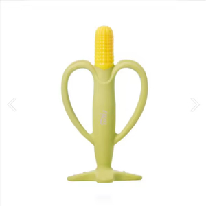 Silicone platino fruttato massaggiagengive spazzolino per bambini resistente e senza BPA per sorrisi adulti - Product Image 3