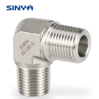 Connecteur de tuyaux en acier inoxydable SS, raccords de Compression 3/4 de 316 pouce, prise hexagonale solide, Plug hexagonal NPT de 1 "316L