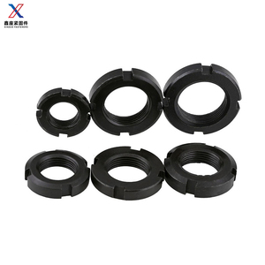 Écrou à oreilles fendu à tête plate et fine en acier inoxydable SS201 304 316 noir électrophorétique M2 M4 M6 M8 DIN935 - Product Image 5