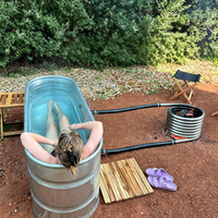 Produsen Kit Koil Pemanas Bak Mandi Air Panas Berbahan Bakar Kayu Grosir, Penukar Panas Baja Tahan Karat 304, Pemanas Spa Off Grid untuk Berkemah dan Halaman Belakang