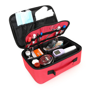 Fournitures médicales de haute qualité, trousse de premiers soins, infirmière, portable, vente en gros, trousse de premiers soins personnalisée pour la maison - Product Image 4