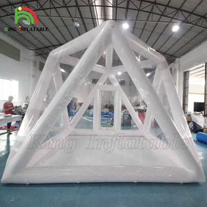 Tente gonflable transparente de luxe en forme de Triangle pour maison, <span class=keywords><strong>Camping</strong></span>, vacances, <span class=keywords><strong>Camping</strong></span>, observation des étoiles - Product Image 5