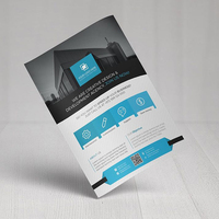 Brochure Promotionnelle, Livre, Magazine, Menu de Restaurant Imprimé Recto-Verso Conçu sur Mesure, Prospectus Publicitaire, Affiche Pliée