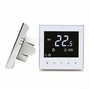 Nouvel Arrivage – Contrôleur de Thermostat pour Ventilo-Convecteur 3 Vitesses, Chauffage et Refroidissement 2 Tubes avec Protocole Modbus pour <span class=keywords><strong>Climatiseur</strong></span> et Solutions CVC - Product Image 1