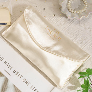 Sac en satin de luxe avec logo personnalisé imprimé, nouveau design brillant, pour cheveux, chaussures, shopping, cadeaux, protection contre la poussière, impression intégrale - Product Image 4
