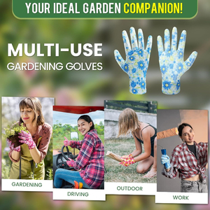 <span class=keywords><strong>Gants</strong></span> de jardinage respirants en PU enduit, tricotés en nylon, antidérapants, <span class=keywords><strong>pour</strong></span> hommes et femmes, <span class=keywords><strong>pour</strong></span> travaux de jardinage, directement de l'usine - Product Image 5