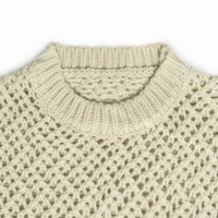AiNear Großhandel Custom Logo Design Oem & Odm Mode Ärmelloser Rundhals ausschnitt Hand gefertigter Herren Baumwoll weste Pullover Häkel pullover