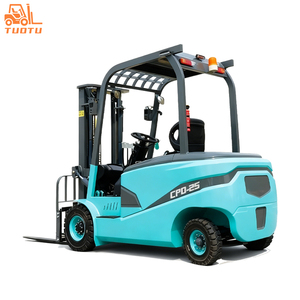 Carretilla elevadora eléctrica con batería de litio de 2,5 toneladas, fácil de operar, <span class=keywords><strong>4</strong></span> ruedas, 3000-6000mm, altura de elevación, Panel de Control Simple para nuevos usuarios - Product Image 4