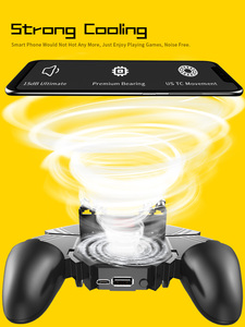 Nueva llegada MEMO Ak77 Gamepad Controlador de teléfono móvil con ventilador de refrigeración 1200mAh Batería Gamepad Control de teléfono móvil - Product Image 4