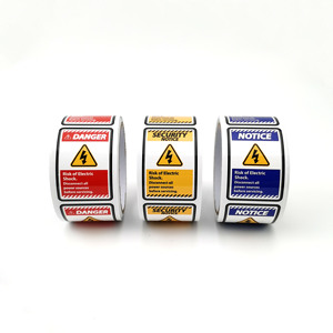 Etiqueta Electrónica Personalizada, Señal <span class=keywords><strong>de</strong></span> Advertencia, Adhesivo <span class=keywords><strong>de</strong></span> Vinilo para Exteriores, Señal <span class=keywords><strong>de</strong></span> Prohibido el Uso <span class=keywords><strong>de</strong></span> Aparatos Eléctricos, para Fines <span class=keywords><strong>de</strong></span> Advertencia - Product Image 5
