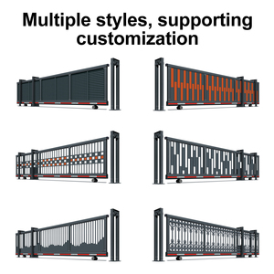 Tự động thương mại hàng rào cantilever trượt Cổng ngoài trời lối vào đường lái xe an ninh kim loại công nghiệp chính trượt cổng - Product Image 4