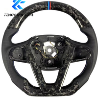 Volant en cuir véritable pour BMW G20 G30 G21 G80 G16 G32 G82 G87 G90 G01 G60 G22 G05 G26 330i M340i 530e 540i {sans airbag}